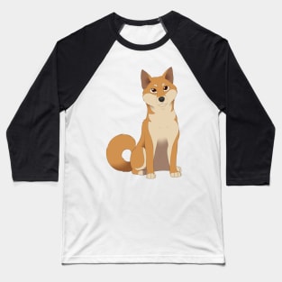 Shiba Inu Baseball T-Shirt